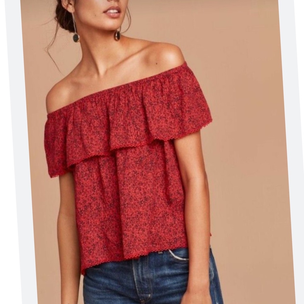 Wilfred Promener Blouse XS Flame Scarlet/Black